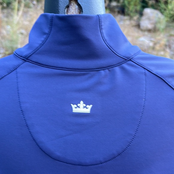 Peter Millar NWOT fitted long sleeve 1/4 zip UPF 50+sun protection shirt size L - Picture 8 of 13